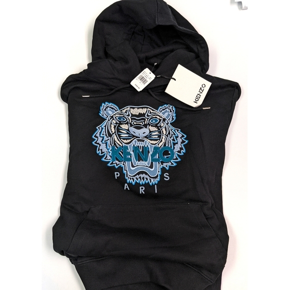 ⭐ NWT Authentic Kenzo Paris Tiger hoodie pullover - Picture 4 of 4